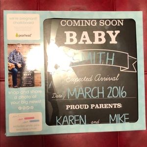 We’re Pregnant Chalkboard